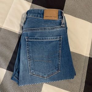 American eagle super high rise jegging
